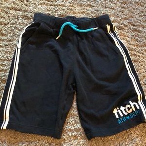 Navy/Teal Abercrombie Kids Casual Shorts